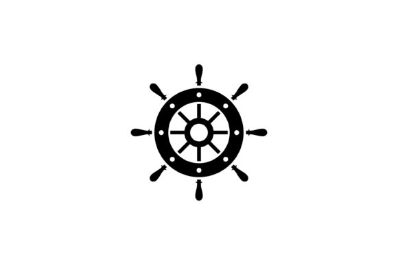 Download Ship Steering Wheel Vector Logo Design - Vector Collection
